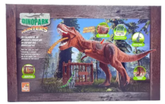 T - REX C/SONIDO DINOPARK 47 CM - Juguetería Aladino