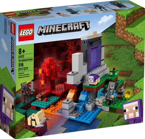 LEGO MINECRAFT PORTAL EN RUINAS 21172