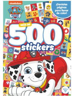 MAS DE 500 STICKERS P/ COLOREAR PAW PATROL