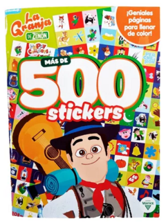 MAS DE 500 STICKERS P/ COLOREAR LA GRANJA DE ZENON