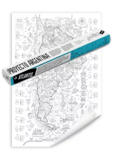 ATLANTIS MAPAS PARA PINTAR - comprar online