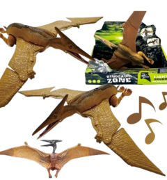 DINO ZONE PTERODACTILO CON SONIDO 25 CM - comprar online