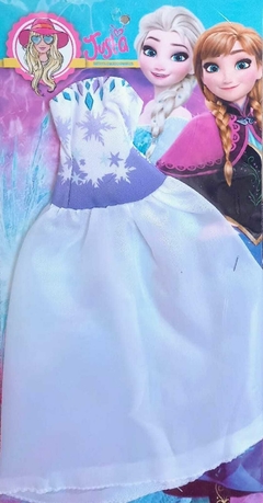 VESTIDOS PRINCESAS DISNEY MUÑECAS 30 CM JUSTA en internet