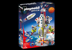 PLAYMOBIL - SPACE COHETE CON PLATAFORMA DE LANZAMIENTO 9488
