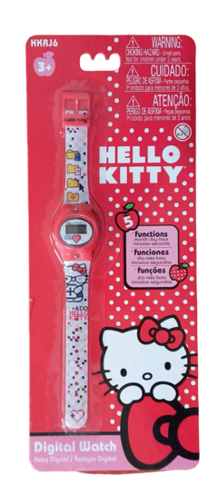 RELOJ DIGITAL HELLO KITTY - tienda online