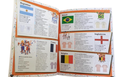 ATLAS DE LA SELECCIONES DE FUTBOL DEL MUNDO CON STICKERS - comprar online