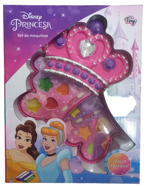 SET MAQUILLAJE PRINCESAS DISNEY CORONA