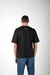 Remera OVER REAL Negro 814 - comprar online