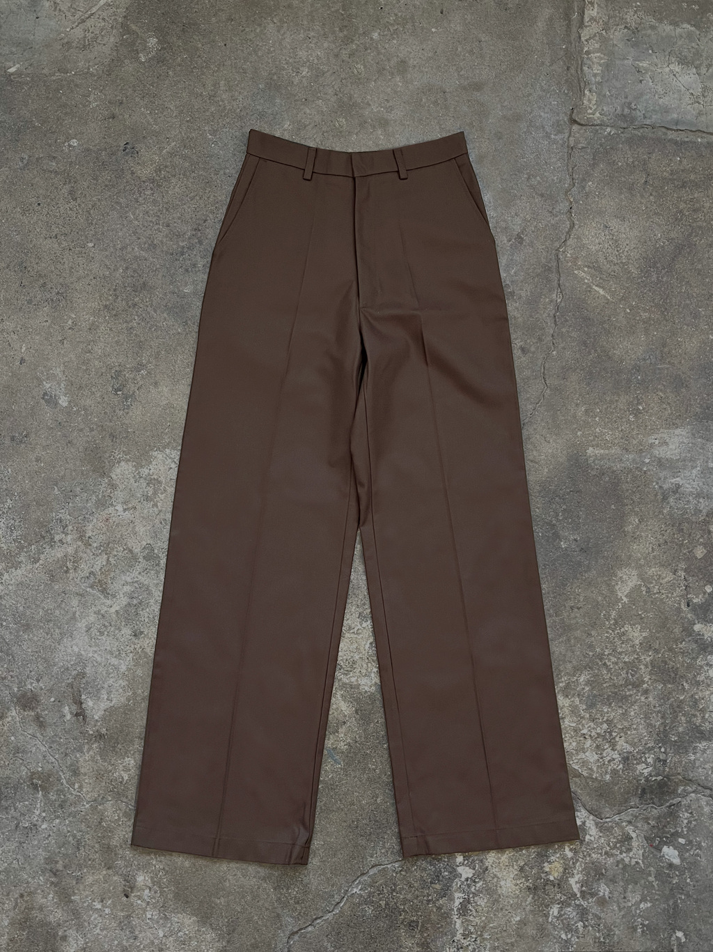 PANTALON SASTRERO RECTO CHOCOLATE - ARTUROFUEGO