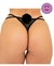 Calcinha Fio Dental Em Tule Sexy Com Pompom - comprar online