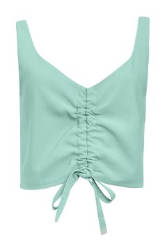 Cropped Franzido - Verde Acqua