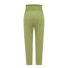 Calça Skinny Lastex Crepe - Verde Matcha - comprar online