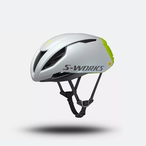 Capacete Specialized S-Works Evade 3 - Cinza/Verde