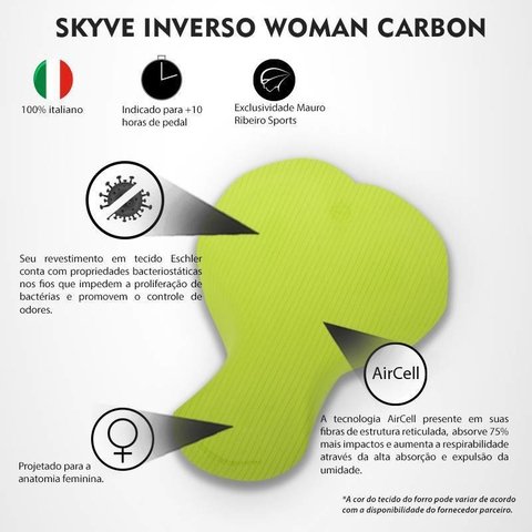 Bretelle Feminino Carbon 2.0 Mauro Ribeiro - Preto - loja online