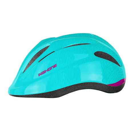 Capacete Infantil Piccolo My22 High One - Aqua e Lilás