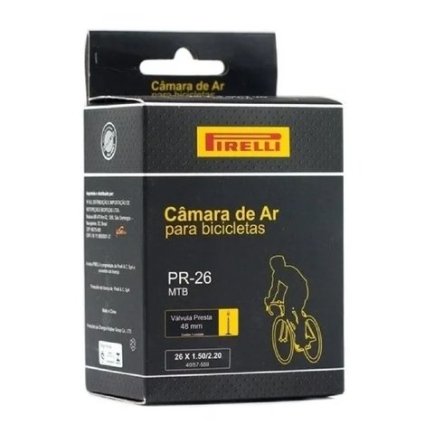 Câmara De Ar Presta 26x1.5/2.20 48mm Pirelli