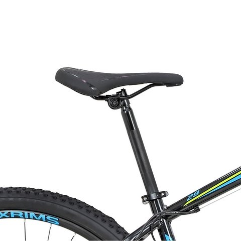 Bicicleta Ox Glide Aro 29 - Preto/Azul/Verde