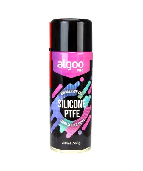 Óleo Silicone Spray 400ml Ptfe Algoo