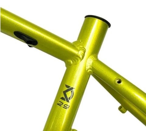 Quadro Dvorak 29 Boost 148mm Mtb - Amarelo e Preto - comprar online