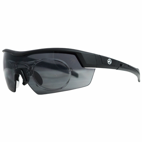 Óculos Absolute Race Rx Lentes Cinza Preto