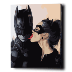 Batman & Catwoman - Pintura por números!