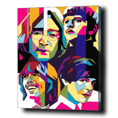 Beatles PopStyle - Pinta por números!