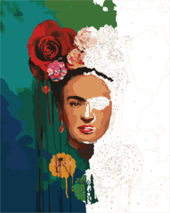Frida Kahlo - Pinta por números! - comprar online