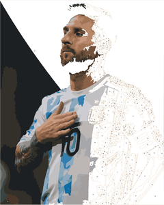 Lionel Messi - Pinta por números! - comprar online