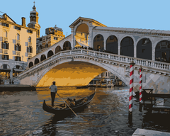 Puente Rialto de Venecia - Pinta por números!