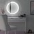 Espelho Iluminado Redondo-Luz Quente e Fria - comprar online
