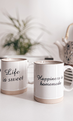 TAZA JARRO MUG RECTO FRASES 325ml - comprar online