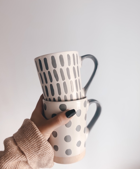 TAZA MUG ALTA NORDICA GREY