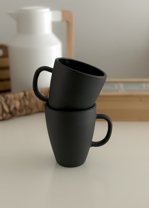 TAZA BLACK MATTE 360 ml