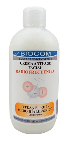 CREMA FACIAL ANTIAGE X 250 RADIOFRECUENCIA