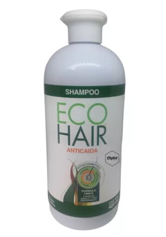 ECO HAIR SHAMPOO ANTICAID X450 JARILLA Y CAFE