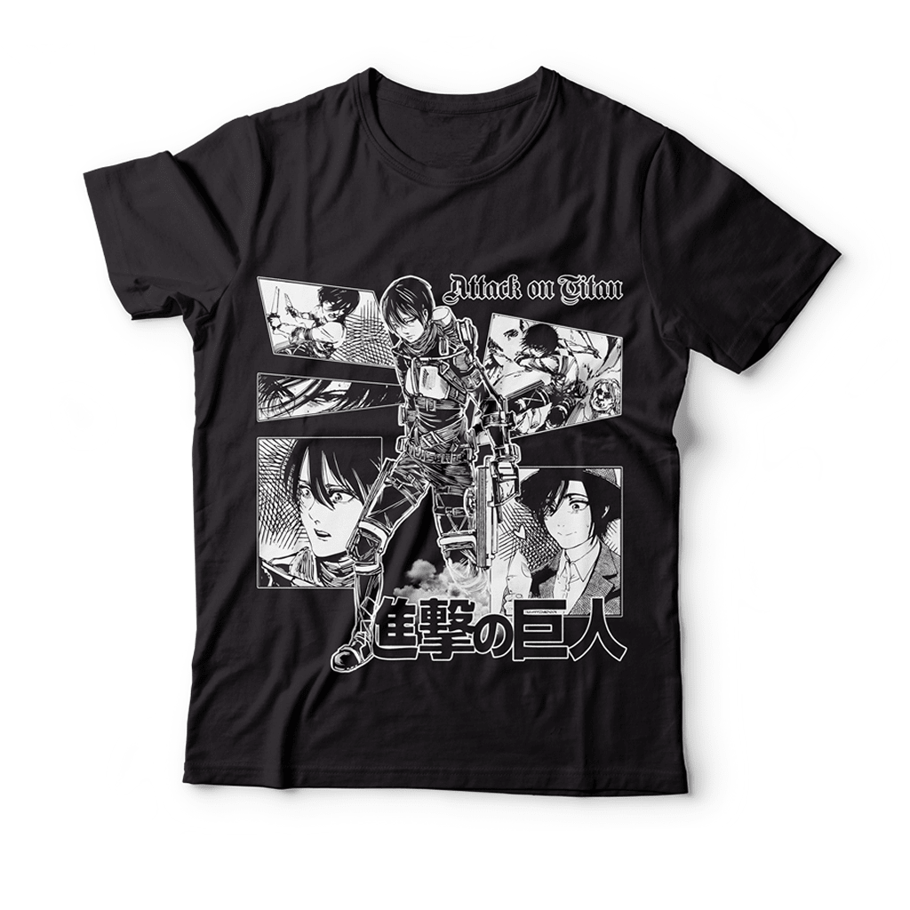 Remera Mikasa Ackerman Shingeki no Kyojin
