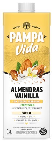 Leche de Almendras & Vainilla - Pampa Vida