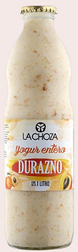 YOGURT ENTERO DURAZNO - La choza