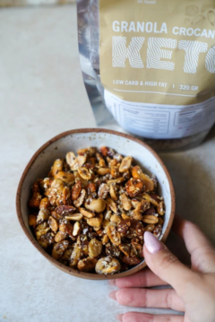 Granola crocante keto - Vento fit