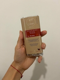 Chocolate 80% Cacao con almendras s/azúcar - NUTRIRTE ALIMENTO MEDICINA