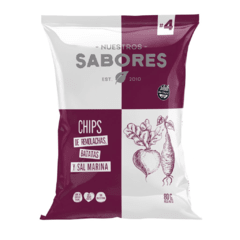 Chips de Remolacha y batata - Nuestros Sabores