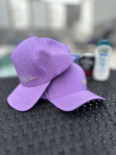 Boné Lilas Modelo Americano 2024 Logo Silk 3D - Pocouemvix na internet