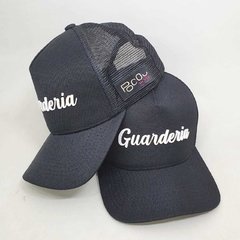 Boné Trucker Preto GUARDERIA - Pocouemvix