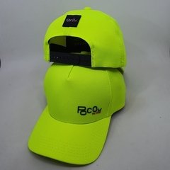 Boné Neon Verde Modelo Americano 2022 Logo Silk 3D - Pocouemvix