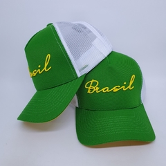 Boné Trucker Brasil - Pocouemvix