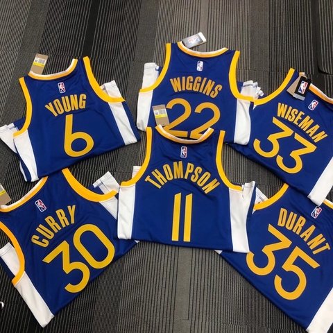 Golden State Warriors Temp. 21/22 Diamond NBA 75th - Sublimada Icon Edition