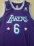 Lebron James #6 Los Angeles Lakers Temp. 21/22 City Edition Diamond NBA 75th - Semi Bordada na internet