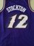 John Stockton #12 Utah Jazz - Semi Bordado - comprar online