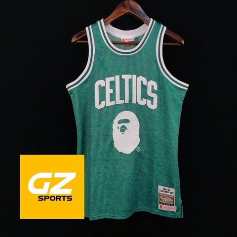 Bape x Mitchell &amp; Ness Boston Celtics - Bordado Premium