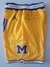 Short Just Don Michigan Wolverines - Bordado Premium